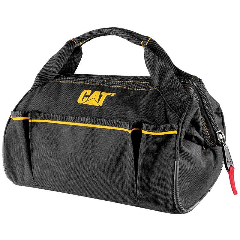 Cat 13 Inch Wide-Mouth Tool Bag, 1 of 4