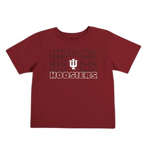 NCAA Indiana Hoosiers Toddler Boys' 2pk T-Shirt - 1 of 4