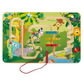 HAPE Wooden Jungle Magnetic Maze With Magnetic Wand