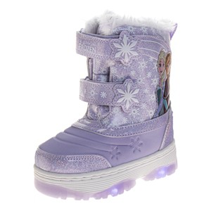 JOSMO Favorite Characters Snow Boots - Sonic the Hedgehog, Minnie Mouse, Frozen Elsa, Spider-Man & Lightning McQueen (Toddler/Little Kids) - 1 of 4