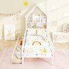 Tangkula Twin Size House Bed w/ 2 Drawers Kids Montessori Bed w/ Storage Headboard - 4 of 4