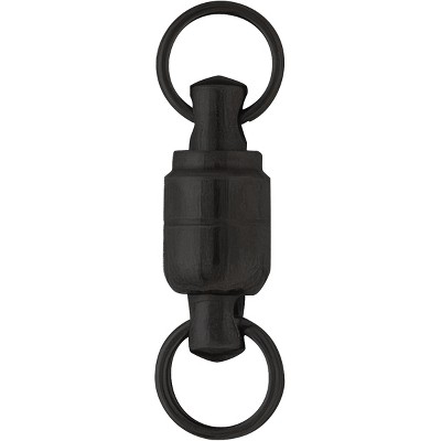 VMC Ball Bearing Swivel with Split Rings - Black Nickel