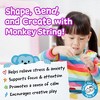 Impresa Monkey String from The Original Monkey Noodle - 500 Piece Jumbo Pack - Fidget Sensory Toys for Kids - 4 of 4