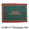 Unique Bargains Christmas Place Mats Linen Red Yellow 13"x17.7" 2 Pcs - 3 of 4