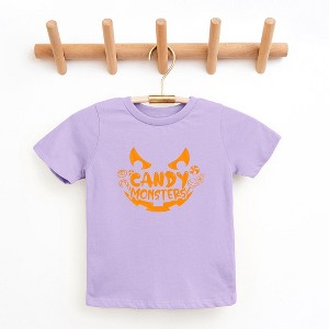 The Juniper Shop Candy Monster Puff Print Youth Short Sleeve Tee - 1 of 3