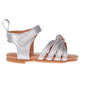 bebe Girl's Shoes - Infant Flats with Glitter and Rhinestone - Flats for Infants - 1 of 4