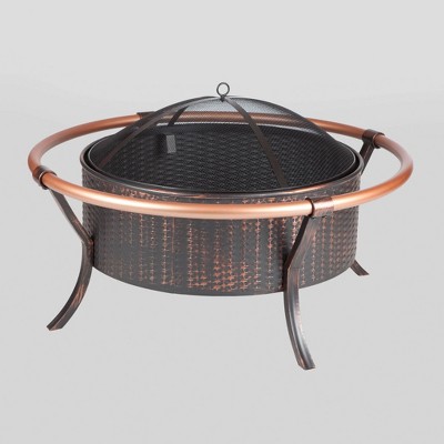 Copper Rail Fire Pit - Fire Sense