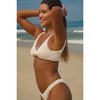 Moda Minx Scrunch 'Coconut' Fixed Bikini Bottoms - 2 of 4