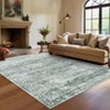 Area Rug Vintage Boho Rugs, Washable Print Indoor Rug Traditional Decorative Floor Carpet Non Slip Carpet Rug for Living Room Bedroom Entryway - 2 of 4
