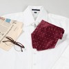 Allegra K Men's Polka Dots Adjustable Self-Tied Cravat Tie One Size - 4 of 4