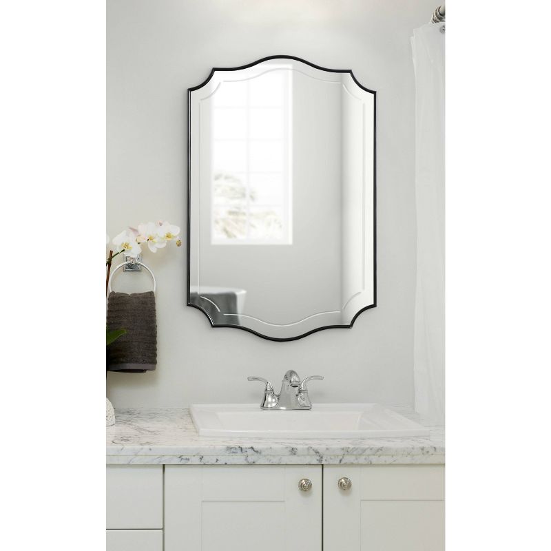 20&#34; x 30&#34; Hollyn Decorative Framed Wall Mirror Black - Kate &#38; Laurel All Things Decor, 6 of 9