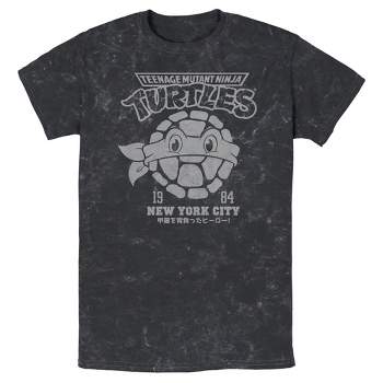 Men's Teenage Mutant Ninja Turtles New York City 1984 Logo Face T-Shirt