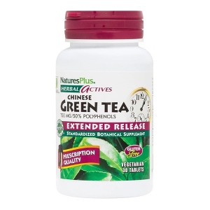 Herbal Actives Extended Release Green Tea 750 mg by Nature's Plus  -  30 Tablet - 1 of 2