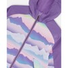 Deux par Deux Girl 3-In-1 Mid-Season Outerwear Set with Printed Jacket Mauve and Blue, Pink Mountain - 4 of 4