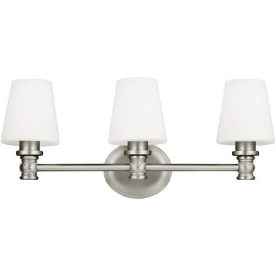 Feiss Xavierre 23" Wide Satin Nickel Bath Light