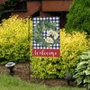 American Magnolia Wreath Patriotic Burlap Garden Flag 18" x 12.5" Briarwood Lane - 4 of 4