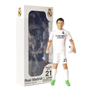 Banbo Toys SOCKERS Real Madrid CF Brahim Díaz 8" Collectible Soccer Action Figure - 1 of 4