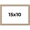 PosterPalooza | Photo Size Minimalist Silver Picture Frame - UV Acrylic, Foam Board Backing, Hanging Hardware - 2 of 4
