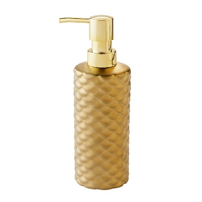 gold hand soap dispenser