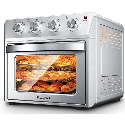 ELJGET Large Air Fryer, 6-in-1 Family Size Toaster Oven with 7 Presets for Roasting, Baking & Frying, Perfect for Family Gatherings & Holidays