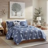 LIVN CO. 4-Piece Coastal Embbroidered Reversible Cotton Quilt Set - 2 of 4