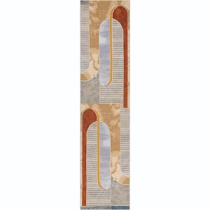 Unique Loom Outdoor Modern Vivid Area Rug - 1 of 4