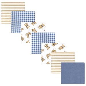 Luvable Friends Hudson Baby Flannel Receiving Blankets 7pk - 1 of 2