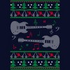 Junior's Design By Humans Guitar Christmas By sophialada T-Shirt - 2 of 3