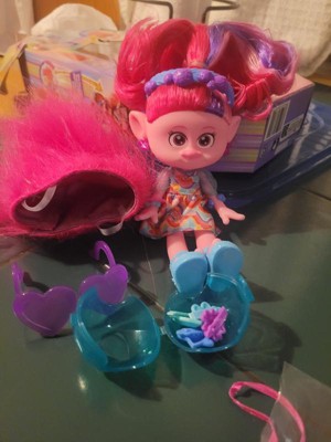 DreamWorks Trolls Band Together Queen Poppy Hairsational Reveals™ Fashion  Doll and 10+ Accessories