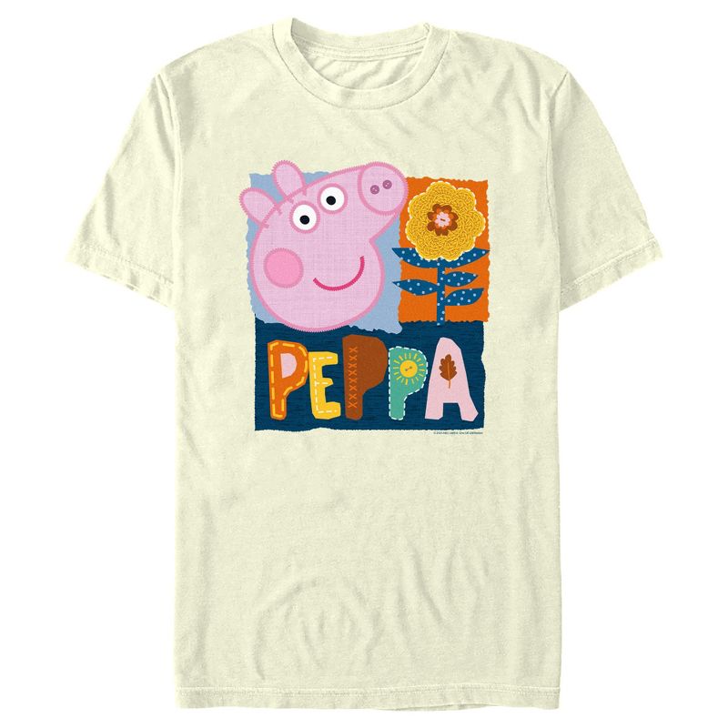 Men's Peppa Pig Spring Portrait T-Shirt, 1 of 5