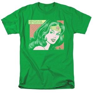 Men's Wonder Woman She Persisted T-Shirt - 1 of 4
