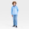 Boys' Bluey Character Hooded Sweatshirt - Light Blue - 4 of 4