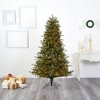 Nearly Natural 6.5-ft New Hampshire Spruce Artificial Christmas Tree with 500 Warm White Lights and 1074 Bendable Branches - 4 of 4