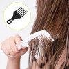 Unique Bargains Afro Hair Pick Comb Hair Fork Comb Hairdressing Styling Tool for Curly Hair for Men Women Plastic - 4 of 4