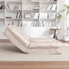 Maliang Upholstered Sofa, with 5 Adjustable Position &Massage Pillow, Bean Bag floor sofa with 2 Soft Pillows - 3 of 4