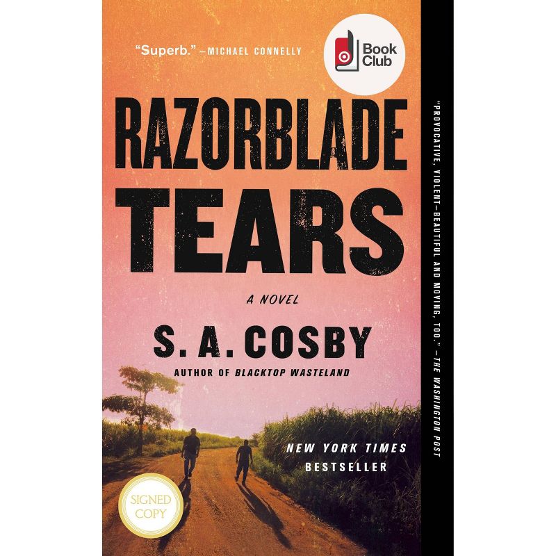 Razorblade Tears  - Target Exclusive Signed Edition by S.A. Cosby (Paperback), 1 of 2