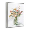 Stupell Industries Country Meadow Roses Floral Bouquet Watercolor Still Life Framed Giclee Art, Gray, 11" x 14" - 2 of 4