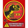 Boy's Jurassic World Electrified Fence Sign T-Shirt - 2 of 4