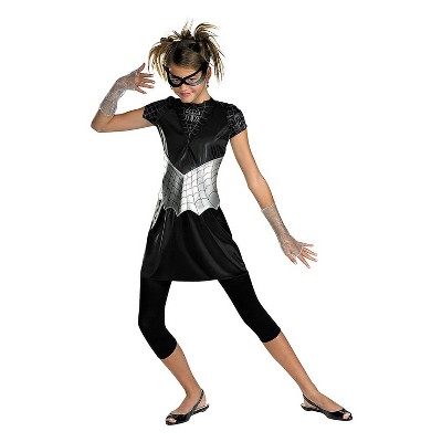 Womens Spider Girl Costume Small Black