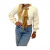 Women's Autumn Bow Tie Sweater - STORIA - 2 of 2