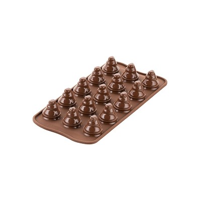 Silikomart Silicone Chocolate Mold: monamour (heart Shape) 15 Cavities :  Target