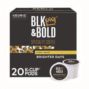 BLK & Bold Brighter Days Coffee K-Cups, 20/Box - 1 of 1