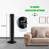 R.W.FLAME Tower Fan, 85° Oscillating Bladeless, 3 Speeds & Modes, Quiet Cooling & 12-Hour Timer, LED Display – Portable Fan for Home & Office - 3 of 4