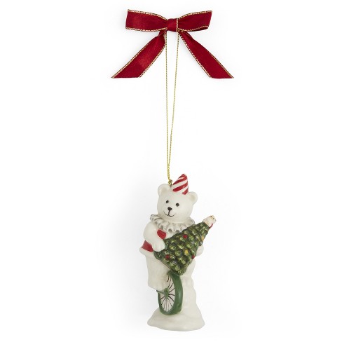 Tagltd Rustic Christmas Mama And Baby Bears With Sweater Ornament