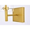 Elegant Lighting Savant 1 light brass wall sconce - 4 of 4