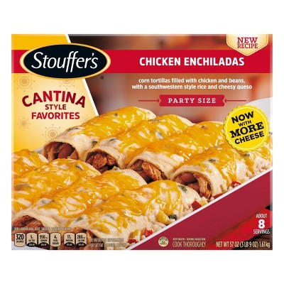 Stouffer's Frozen Chicken Enchiladas Party Size - 57oz - 8ct : Target