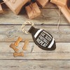 Pavilion Gift Company - Football - 12.75" Canvas Dog Toy on Rope - Pet Toy - 4 of 4