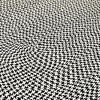 Colonial Mills Milton Houndstooth Tweed Braided Rug, Black 2' x 4', Oval Shape - 3 of 4