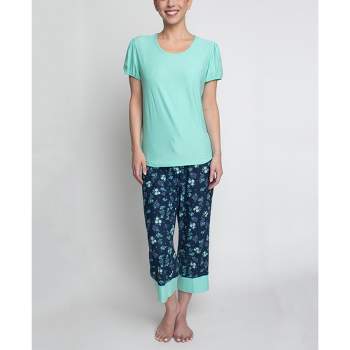 Hanes Modern Romance in the Garden Short Sleeve Pajama Set