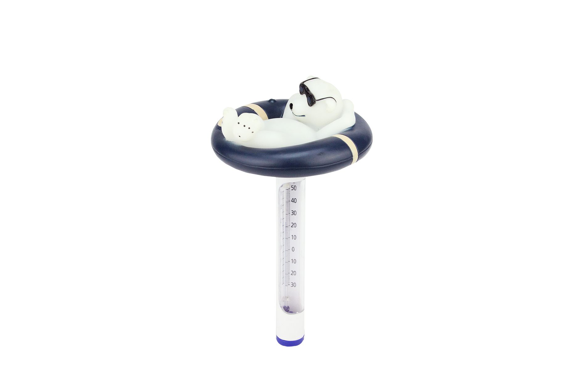 Northlight 8.25" Polar Bear Floating Swimming Pool Thermometer